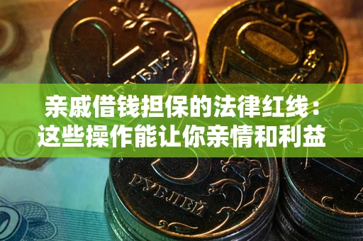 济南亲戚借钱担保的法律红线：这些操作能让你亲情和利益两不误