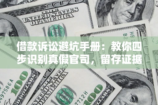 济南借款诉讼避坑手册：教你四步识别真假官司，留存证据不踩雷