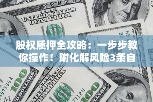 济南股权质押全攻略：一步步教你操作！附化解风险3条自救法则
