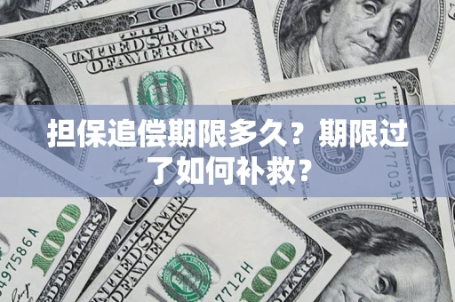 济南担保追偿期限多久？期限过了如何补救？