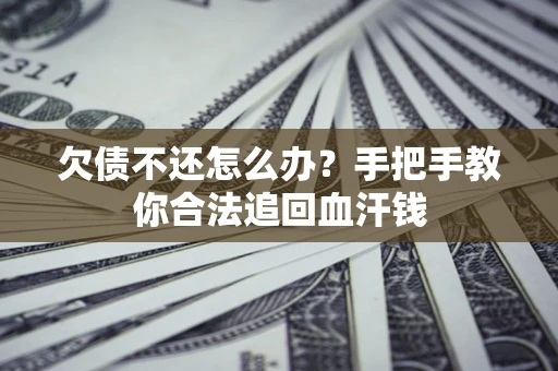 济南欠债不还怎么办?手把手教你合法追回血汗钱 济南欠债不还怎么办?手把手教你合法追回血汗钱