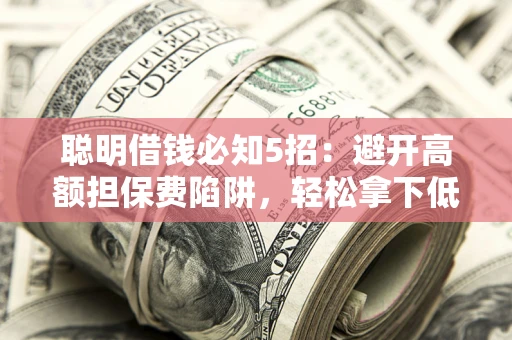 济南聪明借钱必知5招：避开高额担保费陷阱，轻松拿下低息贷款