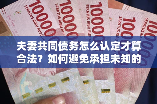济南夫妻共同债务怎么认定才算合法？如何避免承担未知的债务风险？